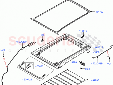 Photo of FRAME SLIDING ROOF PANEL OPENING…