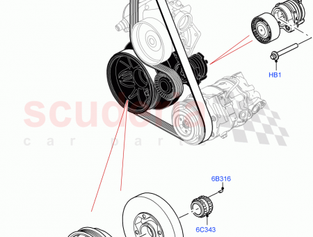 Photo of TENSIONER DRIVE BELT…