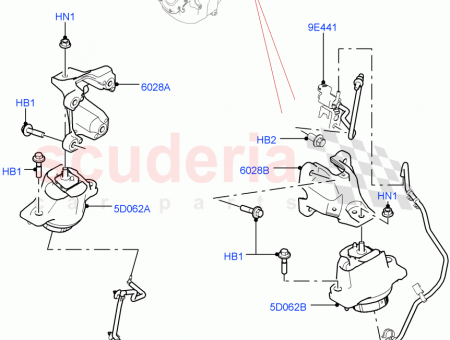 Photo of BRACKET ENGINE FRONT SUPPORT…