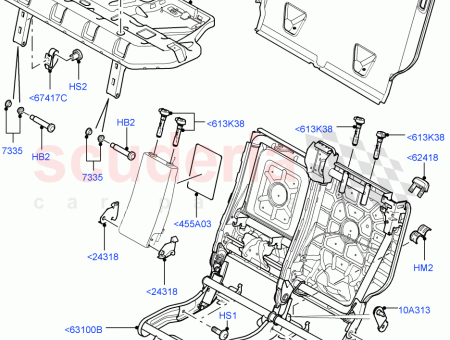 Photo of COVER REAR SEAT BRACKET…