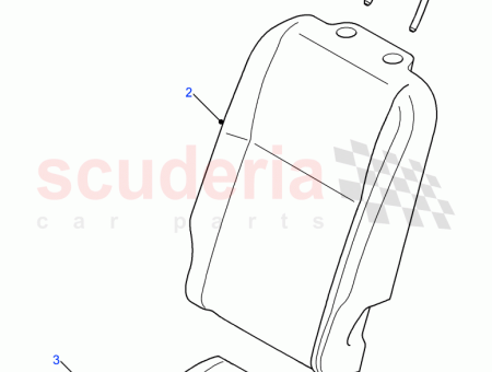 Photo of CUBIERTA COJ N DEL ASIENTO TRASERO…