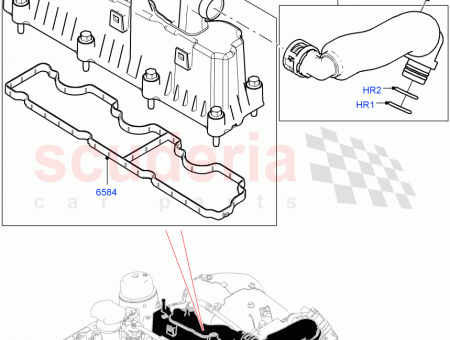 Photo of HOSE CRANKCASE VENTILATION…