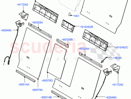 Photo of BEZEL SEAT BACK LATCH HANDLE…