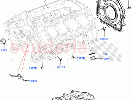 Photo of PLACA PARTE TRASERA DEL BLOQUE DE CILINDROS…