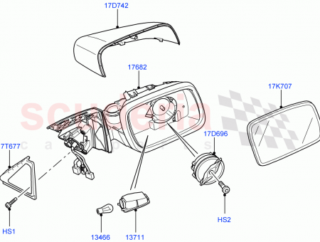 Photo of GLASS REAR VIEW OUTER MIRROR…