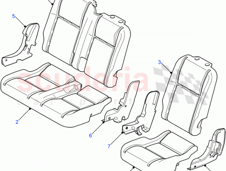 Photo of PAD REAR SEAT CUSHION…