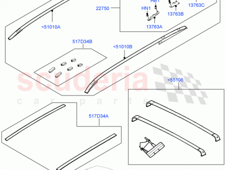 Photo of BRACKET ROOF RAIL…