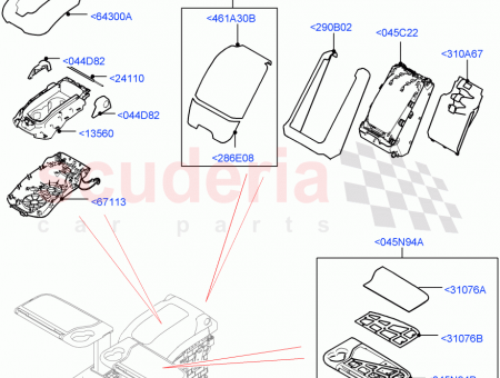 Photo of LID CONSOLE INNER…