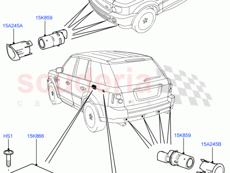 Photo of BEZEL PARKING AID SENSOR…