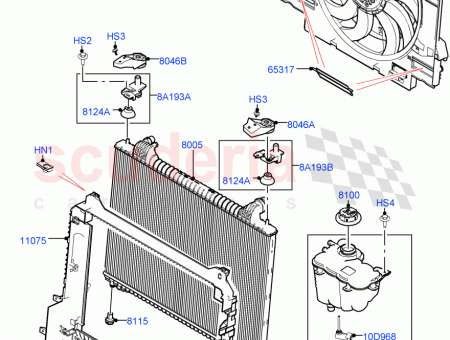 Photo of BRACKET RADIATOR UPPER…