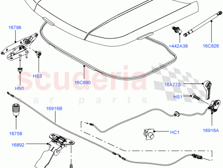 Photo of SPACER HOOD LATCH…