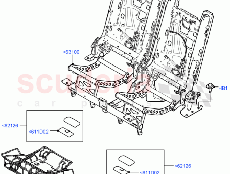 Photo of MARCO RETENCION RESPALDO ASIENTO TRASERO…