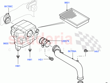 Photo of TUBO ENTRADA DEL FILTRO DE AIRE…