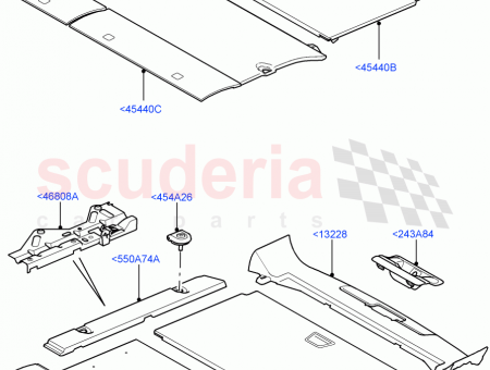 Photo of SUPPORT REAR PACKAGE TRAY TRIM…