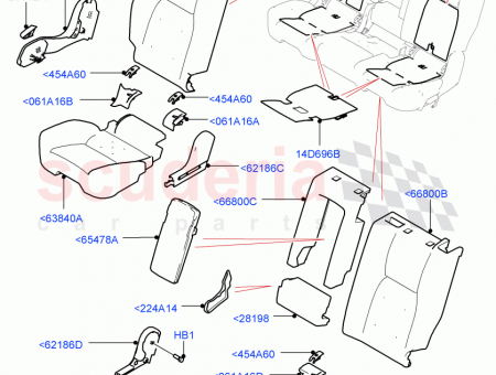 Photo of BEZEL SEAT BACK LOCKING MECHANISM…