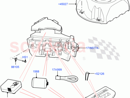 Photo of CUBIERTA SOPORTE DE LA RUEDA DE REPUESTO…