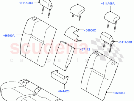 Photo of CUBIERTA COJ N DEL ASIENTO TRASERO…