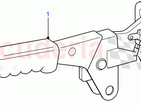 Photo of PALANCA ACCIONAMIENTO DEL FRENO DE ESTACIONAMIENTO…