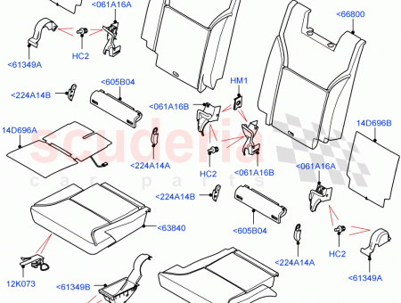 Photo of CARRIER SEAT TRACK…