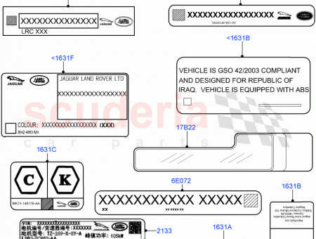 Photo of LABEL VEHICLE IDENTIFICATION…