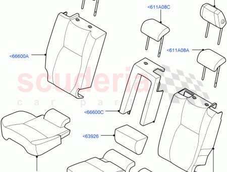 Photo of CUBIERTA RESPALDO ASIENTO TRASERO…