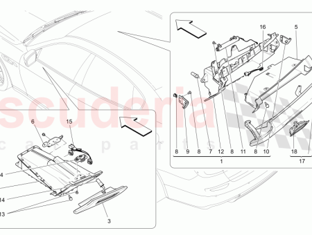 Photo of DRIVER GLOVE BOX FIXED PARTS…