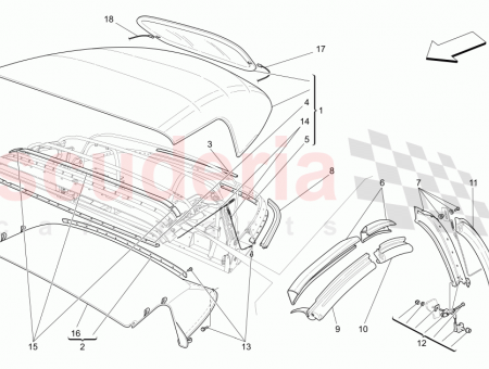 Photo of R H FRONT GASKET HOLDER…