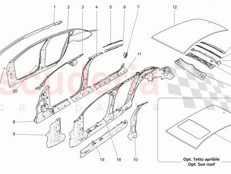 Photo of WINDSCREEN UPPER CROSS MEMBER ASSEMBLY…