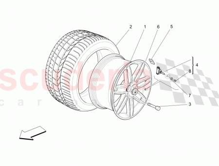 Photo of WHEEL RIM CUP 20 Mercurio Alloy Wheel Rim…