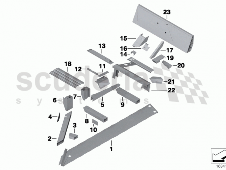 Photo of Seat frame right 41 21…