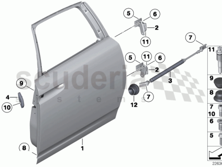 Photo of Crashpad door rear right 51 71…