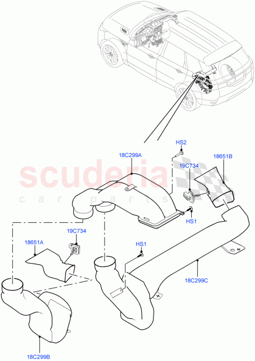 Part Diagram for Land Rover LR044014