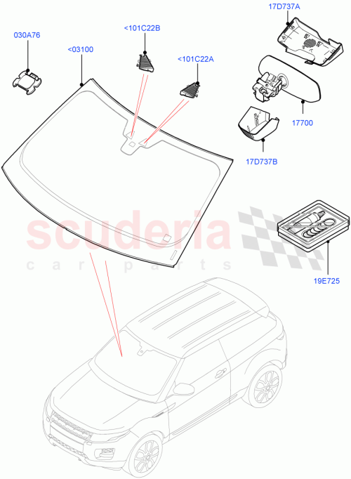 Part Diagram for Land Rover LR096653