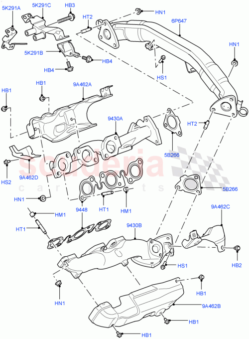 Part Diagram for Land Rover LR029141