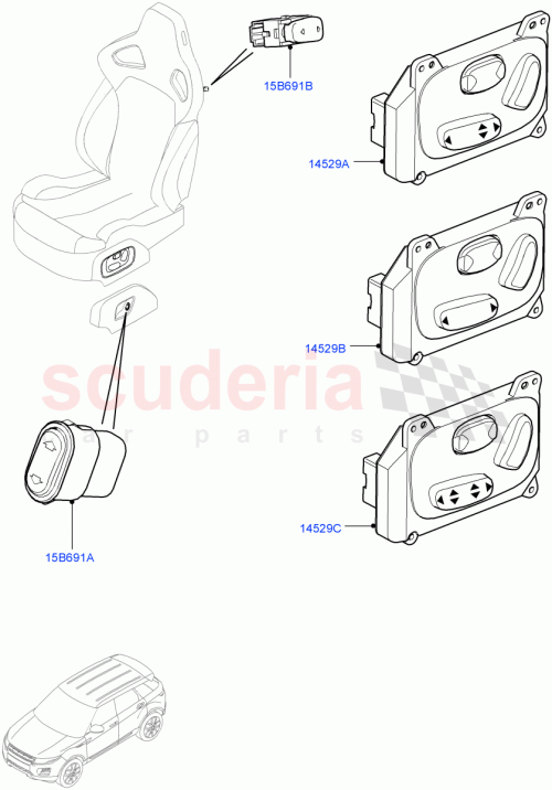 Part Diagram for Land Rover LR071738