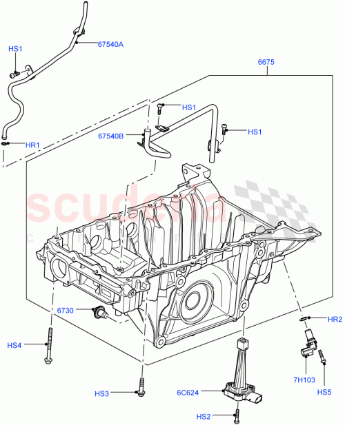 Part Diagram for Land Rover LR008876
