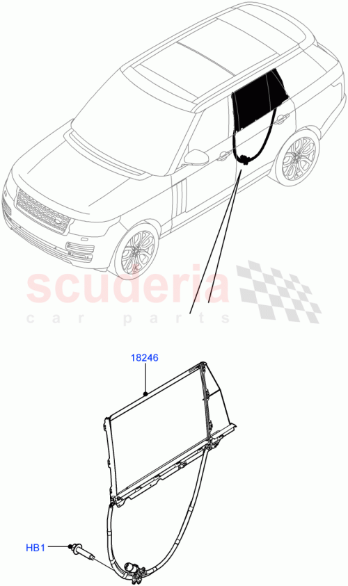 Part Diagram for Land Rover LR098223