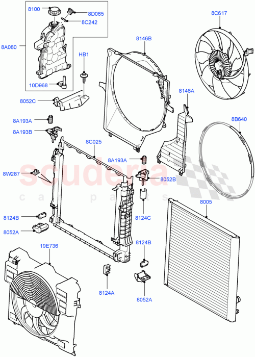 Part Diagram for Land Rover LR023077