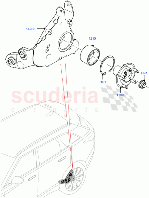 Part Diagram for Land Rover LR167248