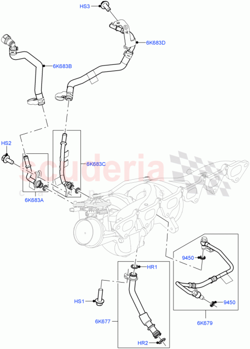 Part Diagram for Land Rover LR124541