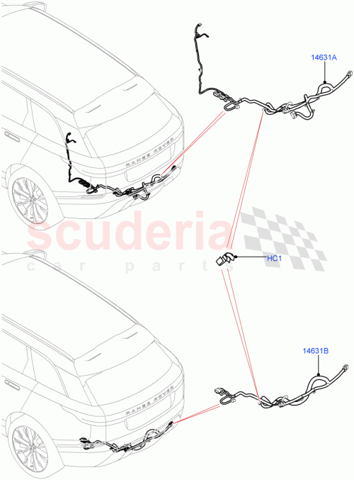 Part Diagram for Land Rover LR121099