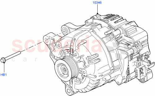 Part Diagram for Land Rover LR141269