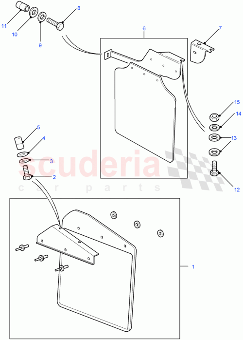 Part Diagram for Land Rover LR055333