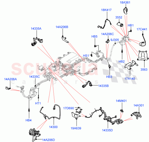 Part Diagram for Land Rover LR135208