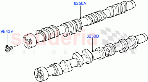 Part Diagram for Land Rover LR010740