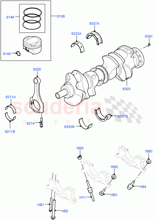 Part Diagram for Land Rover LR158423