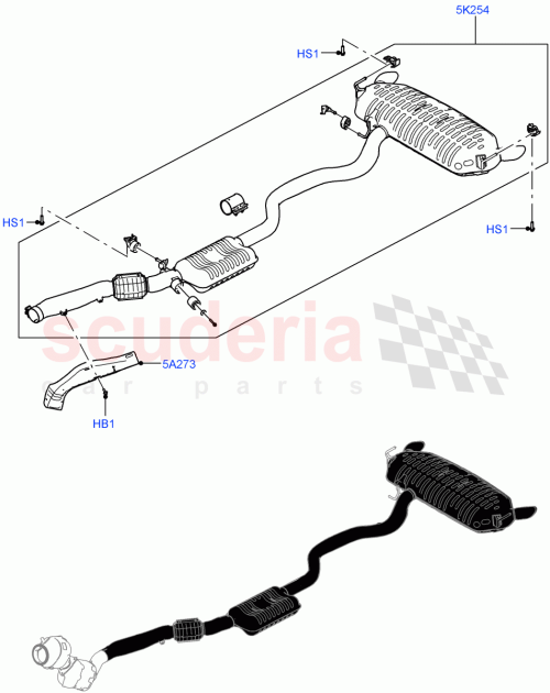 Part Diagram for Land Rover LR174720