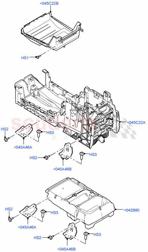 Part Diagram for Land Rover LR132260