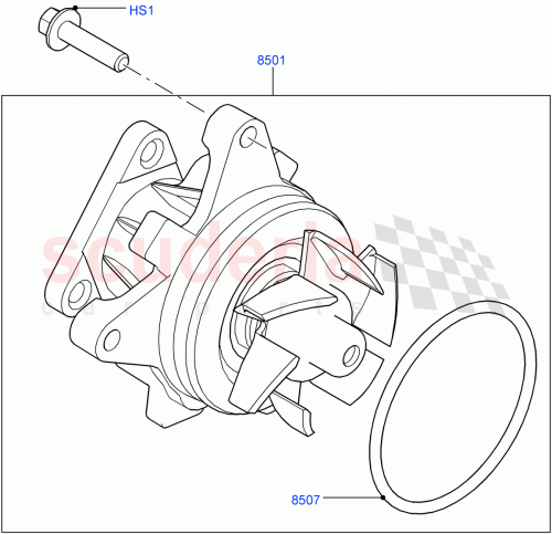 Part Diagram for Land Rover LR081578