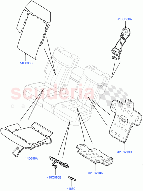Part Diagram for Land Rover LR163173